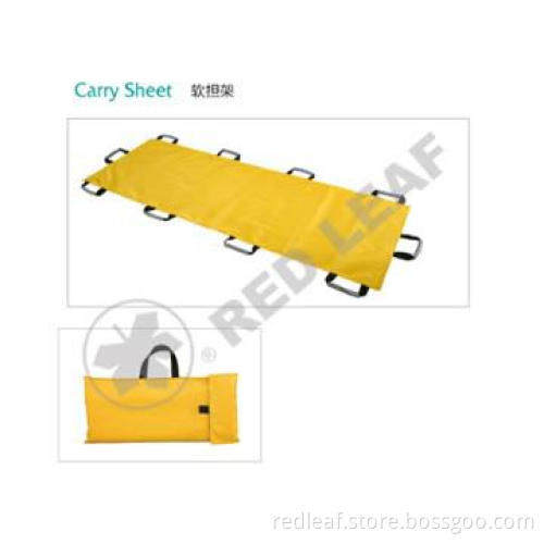 Carry sheet CST-01 to transfer patients